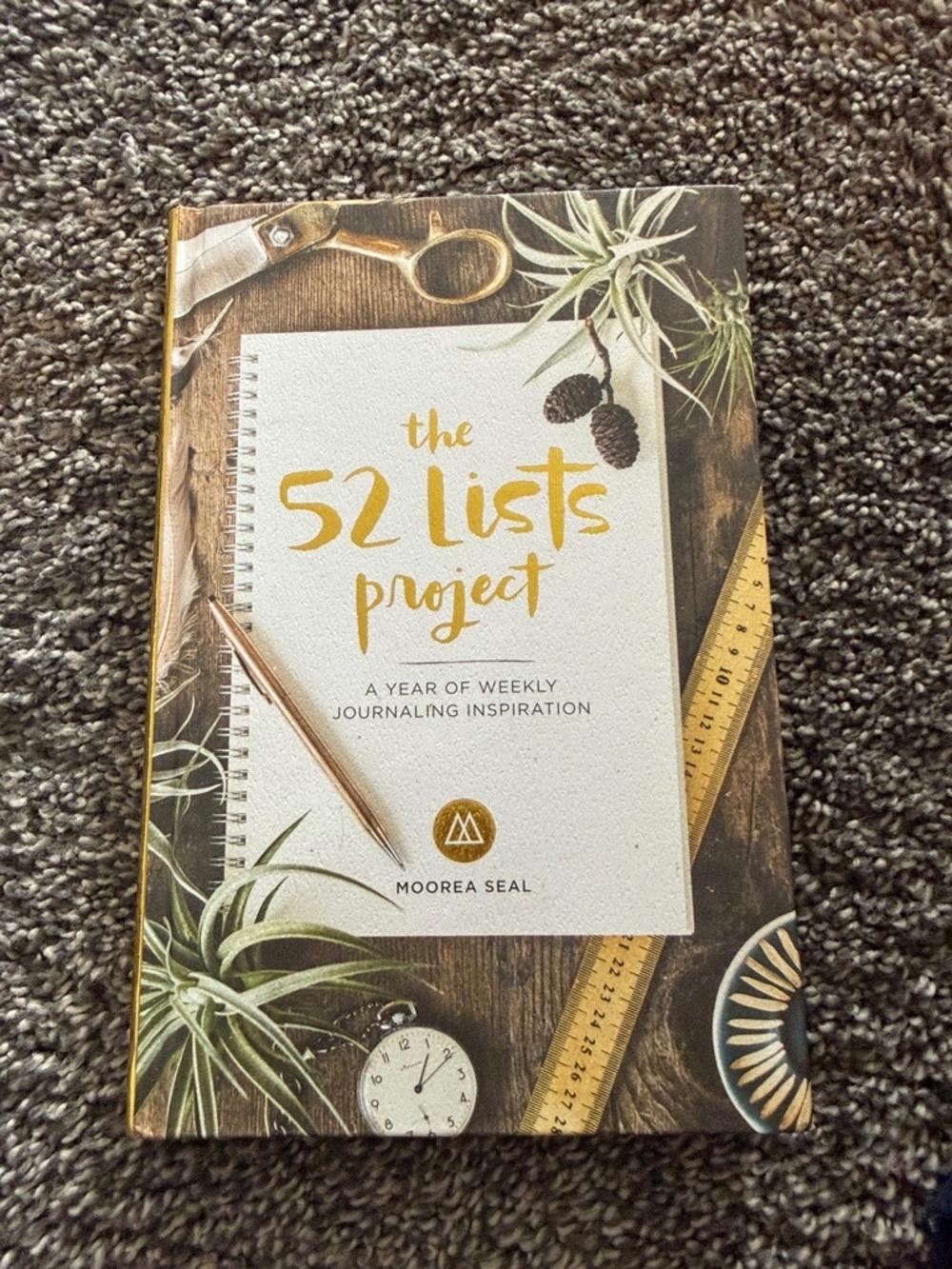 The 52 Lists Project Journal - White and Gold